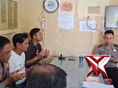 @Personel Polsek Tugumulyo melaksanakan do'a bersama