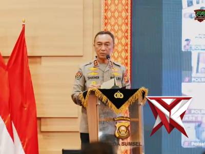 Kapolda Sumsel Irjen Pol. Dr. Sandi Nugroho, S.I.K., S.H., M.Hum. menegaskan perubahan paradigma per