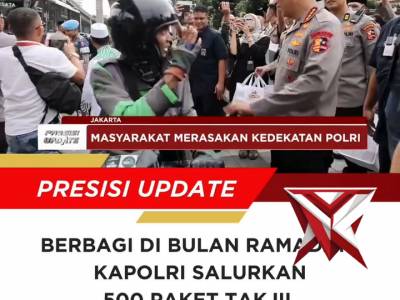 Jelang berbuka puasa, Kapolri Jenderal Polisi Drs. Listyo Sigit Prabowo, M.Si., beserta Pejabat Utam - PoliceTube