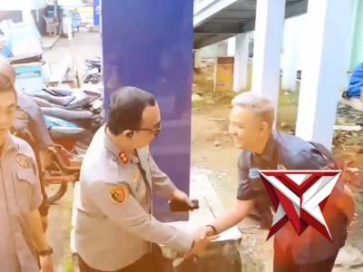 Kapolres Sukabumi Kota Sambangi PWI dan IJTI Kota Sukabumi. - PoliceTube