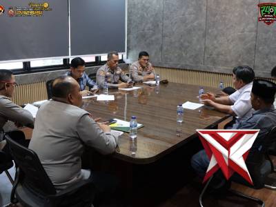 Kapolres Muara Enim Terima Lawatan Kerja Badan Amil Zakat (BAZNAS) Kab. Muara Enim, Perkuat Sinergi