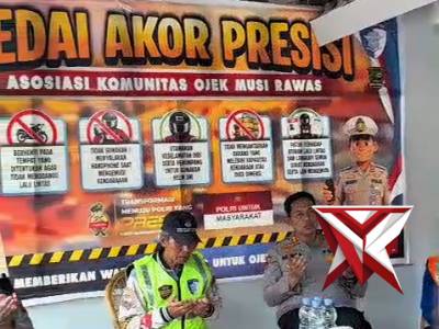 Kapolres Mura tindak lanjuti program Kapolda Sumsel, IJP Sandi Nugroho. Launcing Kedai AKOR