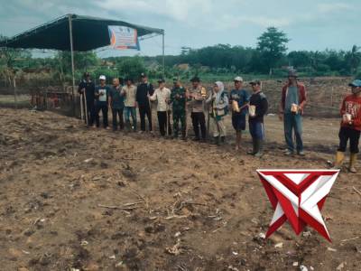 Kegiatan Penanaman Jagung Polsek Tanjung Batu
