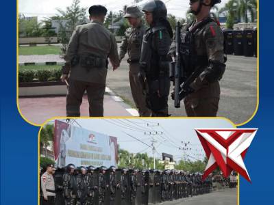 Satbrimob Polda Kalbar ini merupakan wujud nyata kesiapan Polri dalam menghadapi perkembangan situas