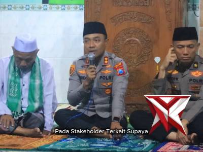 Subuh berjamaah di Masjid Al Hidayah, Desa Ngale, Kecamatan Paron.