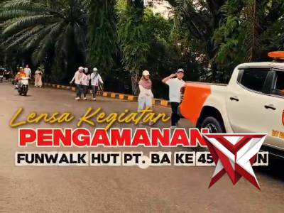 GIAT PERSONEL DITPAMOBVIT DALAM PENGAMANAN KEGIATAN HUT PTBA KE 45