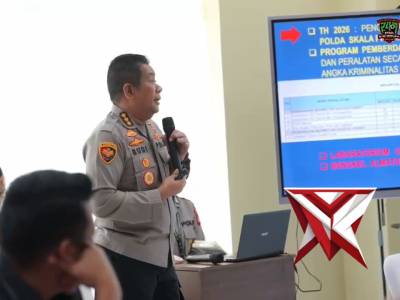 Kapolda Sumatera Selatan Irjen Pol. Dr. Sandi Nugroho memberikan penegasan mendalam pada coffee morn - PoliceTube