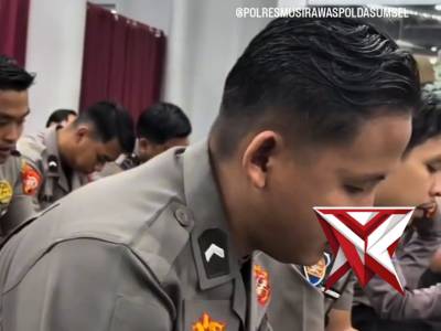 Polres Musi Rawas terus berkomitmen membentuk karakter dan meningkatkan keimanan personel melalui ke