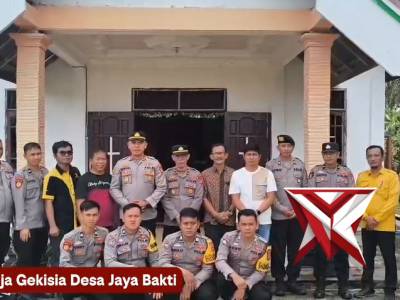 Gerakan Indonesia Asri Program Belida Polda Sumsel, kurve di Gereja Gekisia Jaya Bakti - PoliceTube