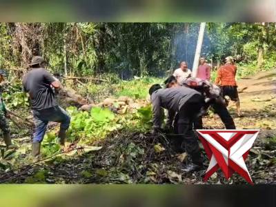 Program BELIDA Polda Sumsel Bergerak di Lubuk Linggau, TNI-Polri dan Warga Bersatu Jaga Lingkungan. - PoliceTube