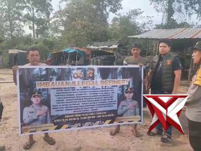 Himbauan kepada warga illegal driling.11