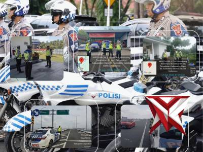 Giat Personel Sat PJR Unit Tol Ditlantas Polda Sumsel
