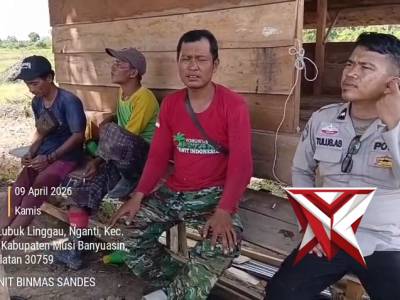 Patroli polsek sanga desa Polres Musi Banyuasin ..??