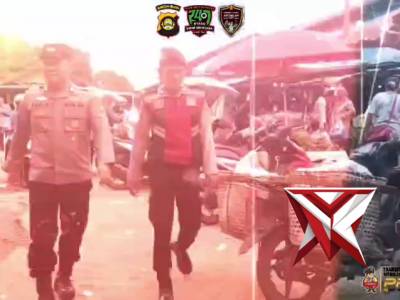 PATROLI JALAN KAKI SAMAPTA POLSEK SEKAYU...? - PoliceTube