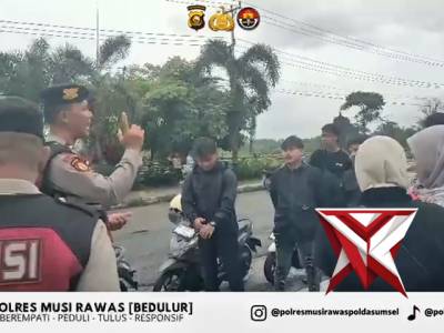 Patroli Humanis Sat Samapta Polres Musi Rawas - PoliceTube