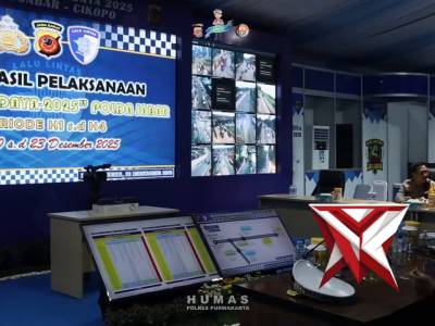 Polres Purwakarta terus memastikan kesiapan pengamanan jelang perayaan Natal 2025 dan Tahun Baru 202