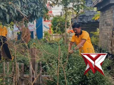 *Polresta Bengkulu dan Jajaran Gencarkan Program ASRI, Ciptakan Lingkungan Mako Bersih dan Nyaman*