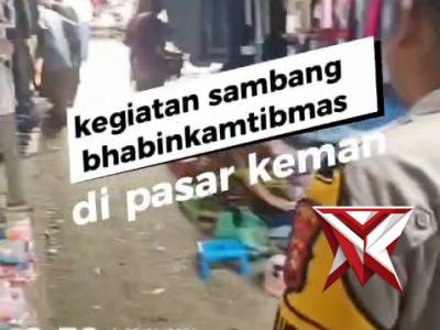 Kegiatan personil polsek pampangan polres oki hari - PoliceTube