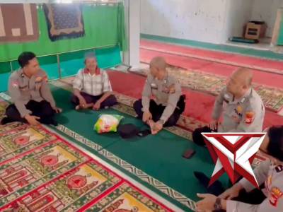 Polres OKI Hadir Melalui Bakti Religi oleh Sat Binmas