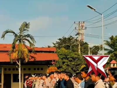 Apel pagi polres musi rawas