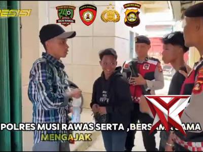 Giat Patroli Sat Samapta Polres Musi Rawas