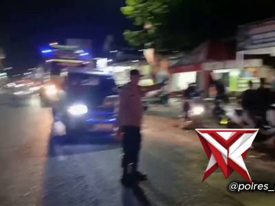 POLSEK PADAS RESPON CEPAT PENANGANAN LAKA LANTAS