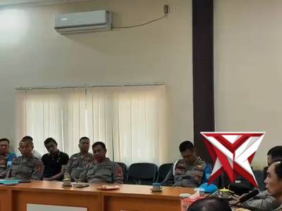 Latkatpuan Polres Musi Rawas penggunaan kekuatan dan implementasi HAM sesuai perkap Nomor 1 & 8 2009