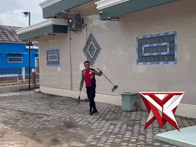 Polres oki hadir
Giat BELIDA sat samapta polres oki