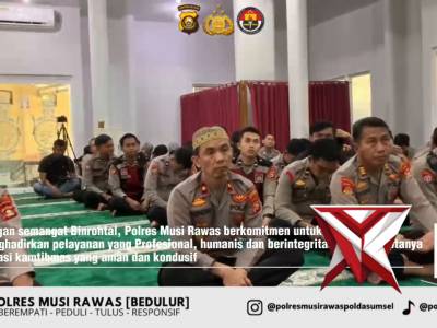 Binrohtal personil polres mura