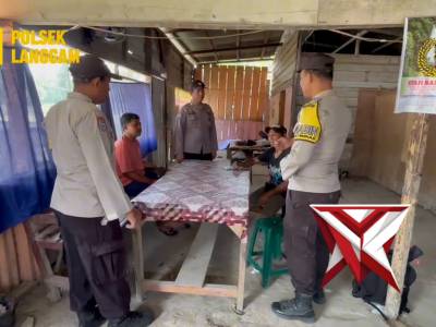 Himbauan Kamtibmas Oleh Personil Polsek Langgam - PoliceTube
