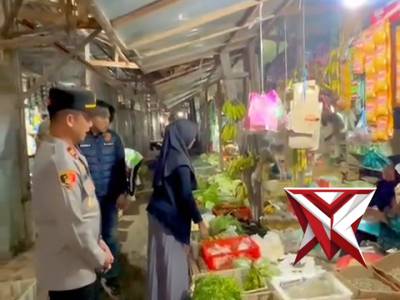 Patroli jalan kaki polsek tungkal jaya