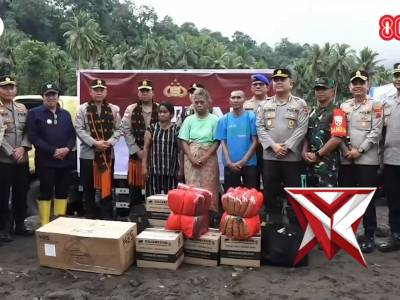 Polri Tiba di Maupoggo NTT