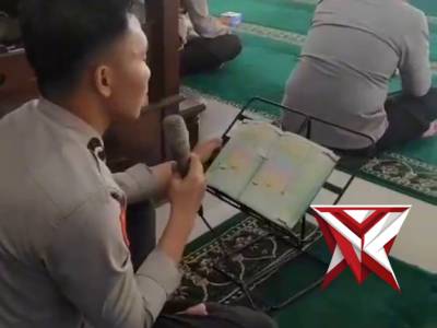 Polres Ogan Komering Ilir (OKI) melaksanakan kegiatan pembinaan rohani dan mental (Binrohtal) di Mas - PoliceTube