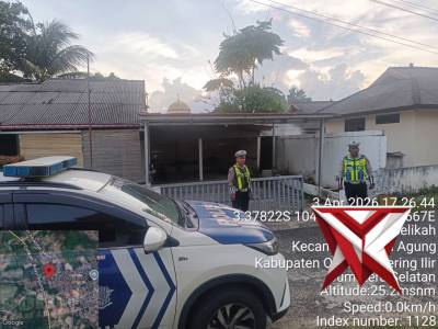 Jumat, 03 April 2026 *Giat Rutin Piket Fungsi* Satlantas Polres OKI