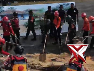 Apel besar Karhutlah Polda Sumatera Selatan