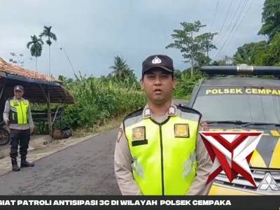 Giat Patroli Antisipasi 3C di Wilayah Hukum Polsek Cempaka