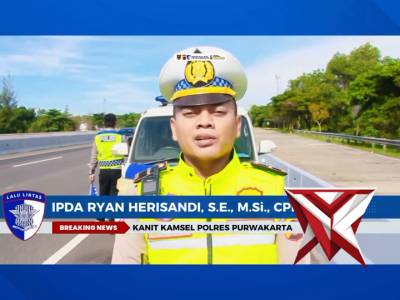 Patroli Jalan Tol Operasi Lilin Lodaya 2025