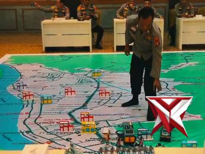 11 ? Giat TACTICAL FLOOR GAME polres Musi Banyuasin ?
