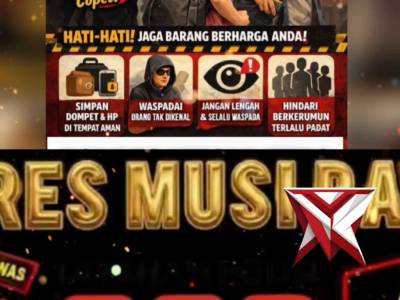 Himbauan Kamtibmas Polsek jayaloka Polres Musi Rawas