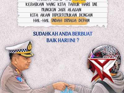Sudahkan anda berbuat baik hari ini ? - PoliceTube