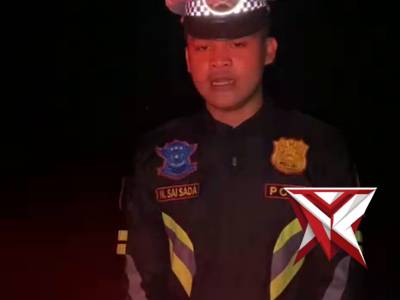 LAPORAN GENANGAN AIR YANG MENGGENANGI JALAN RAYA PEMKAB,MINGGU 05 APRIL 2026