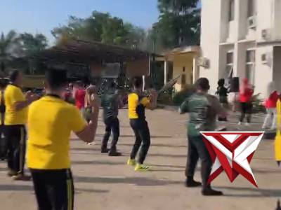 4. Senam Bersama Forkompincam Tungkal Jaya