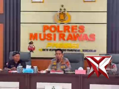 Kapolres kunjungan bersama ngapak komunitas Musi rawas