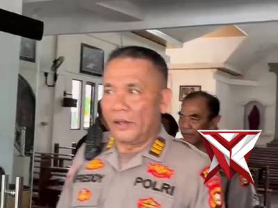 Cek Kesiapan Jumat Agung, Kapolres Mura Sambangi Gereja Santa Maria G1 Mataram - PoliceTube