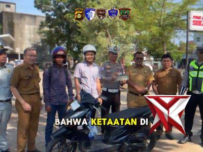 SAMSAT MENYAPA SATLANTAS POLRES MUBA ( SM13 ) - PoliceTube