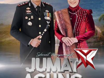 Kapolres OKI dan Bhayangkari mengucapkan selamat memperingati Jum'at Agung