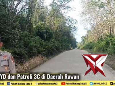 Giat KRYD dan Patroli di daerah Rawan 3C Kec. Madang Suku III - PoliceTube