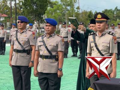 Kapolres Sukamara Pimpin Sertijab Kasubbagbekpal, Kasat Polair, dan Pelantikan Kasikum - PoliceTube