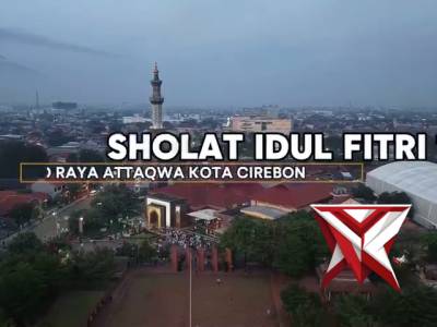 Khidmat dan Aman, Ribuan Warga Laksanakan Sholat Idul Fitri 1447 H di Masjid Raya At-Taqwa - PoliceTube