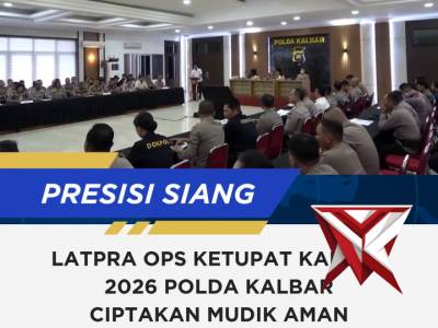Menjelang perayaan Idulfitri 1447 Hijriah, Polda Kalimantan Barat mulai mematangkan - PoliceTube